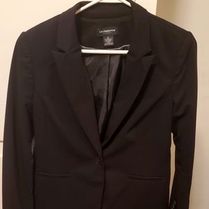 Liz Claiborne Career Black Blazer Size 6